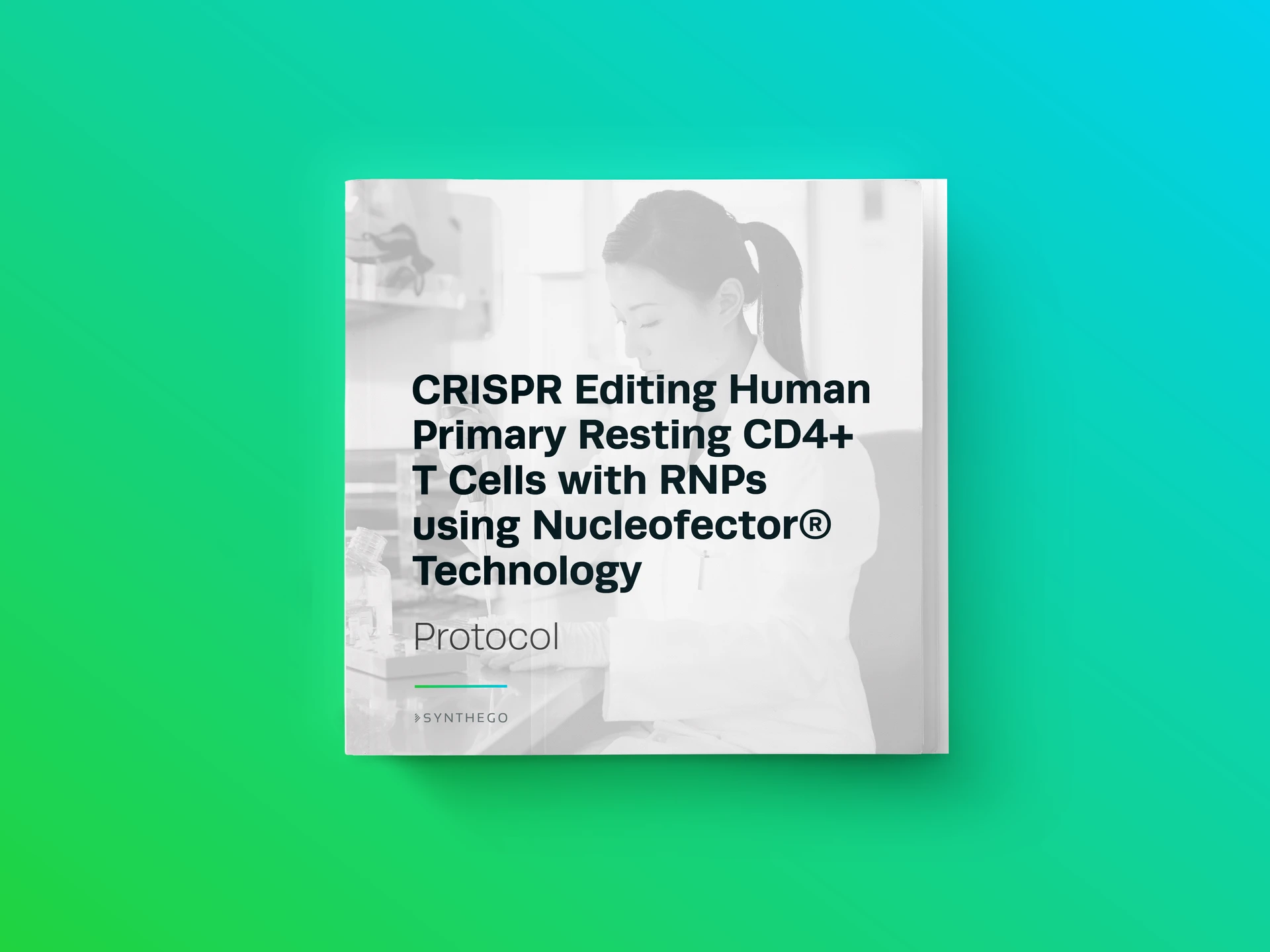 CRISPR Editing Human Primary Resting CD4+ T Cells with RNPs using Nucleofector® Technology