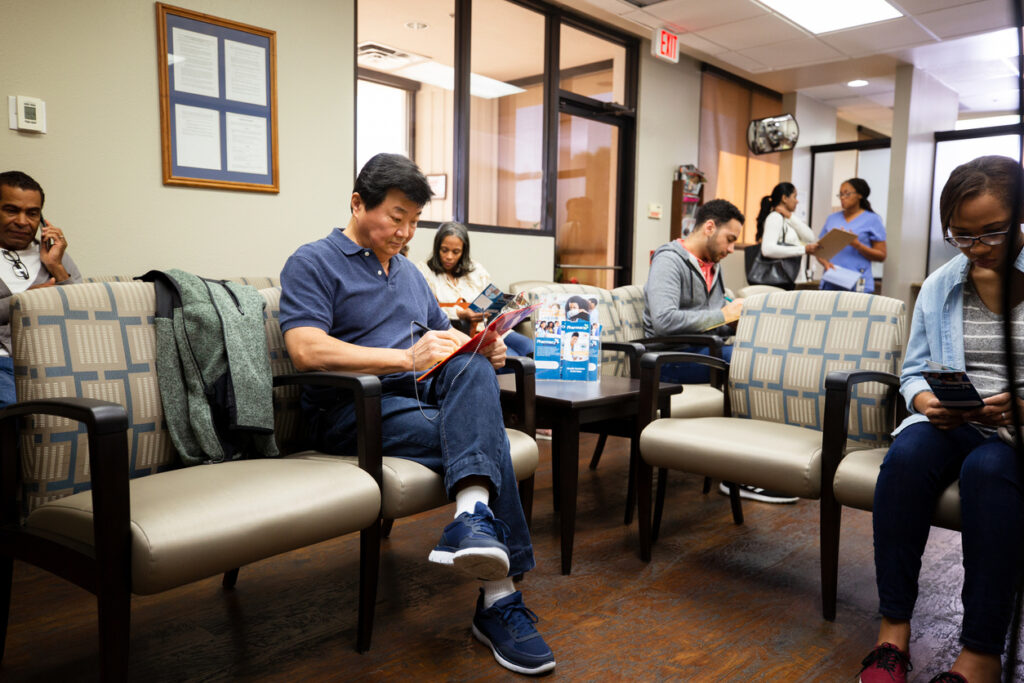 clinic waiting room